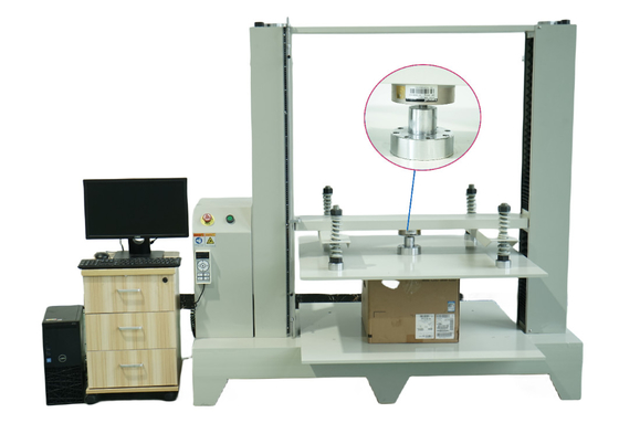 C5460-2T 20KN ASTM D642 آلة اختبار حمل الضغط للتطبيقات الصناعية اختبار ضغط صندوق التعبئة والتغليف